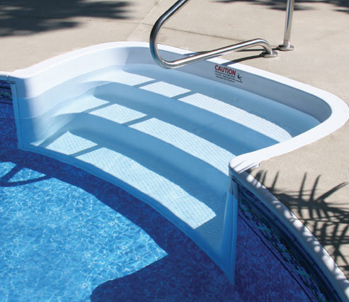 Only Alpha Pool Products Precision Engineered Pool Steps